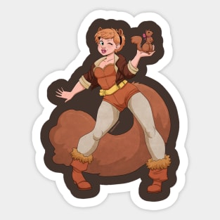 The Unbeatable Squirrel Girl Sticker